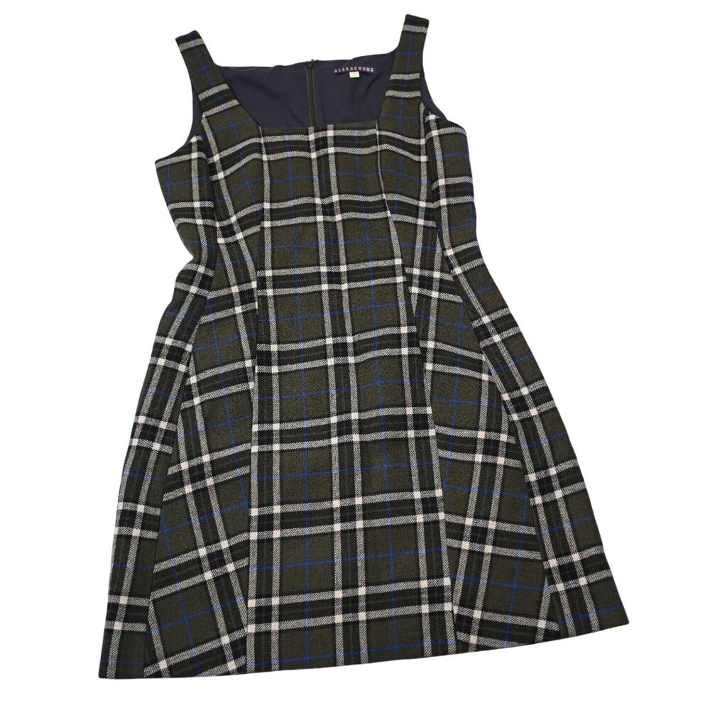 Alexa Chung Shrimpton Dress in Khaki